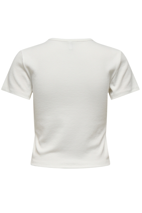 Only onldaniella s/s rib top cs jrs